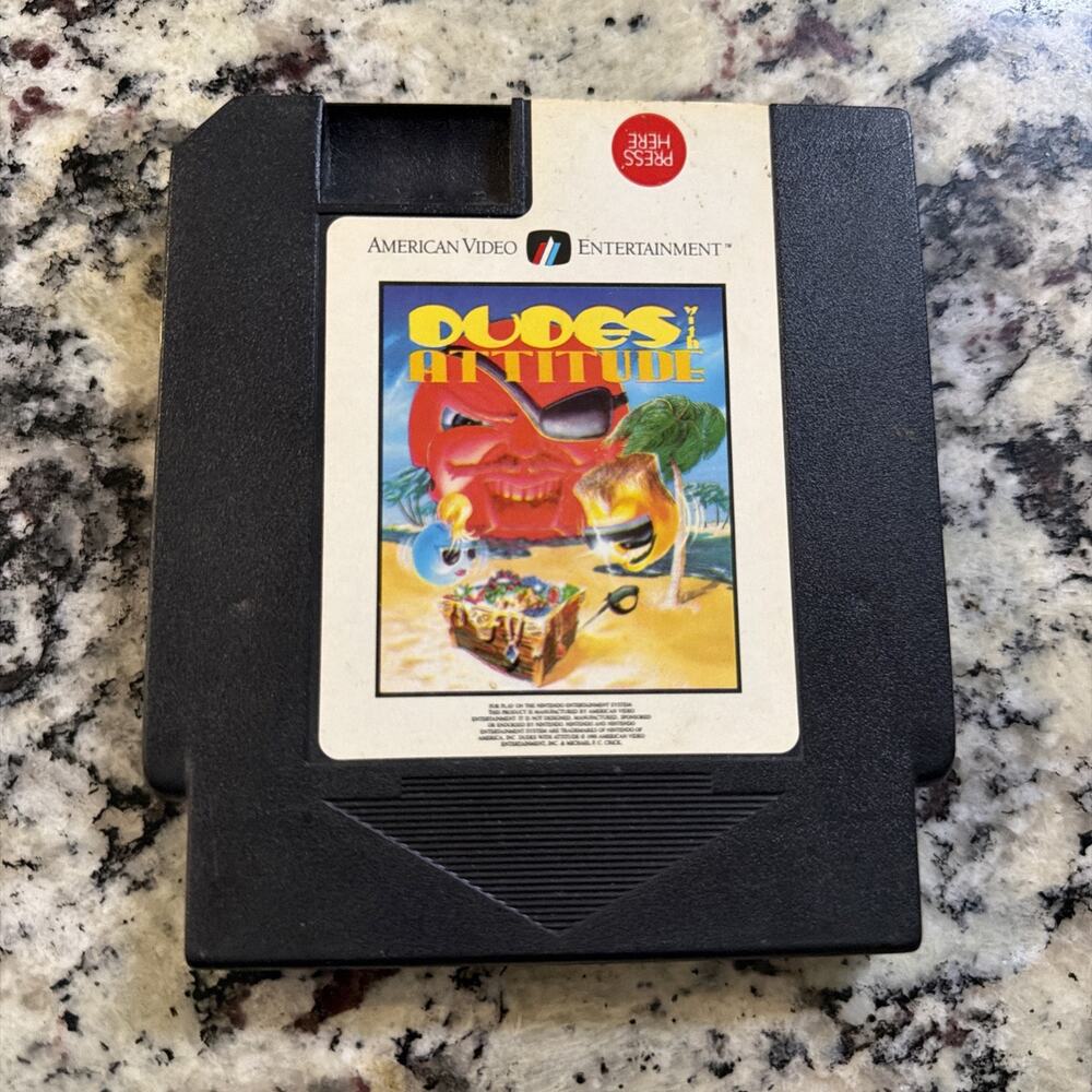 Dudes With Attitude (Nintendo Entertainment System, 1990) NES